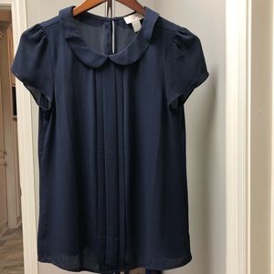 Blouse with Peter Pan Collar